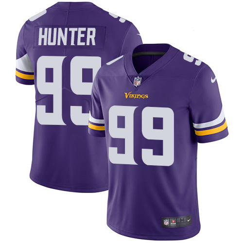 Minnesota Vikings #99 Limited Danielle Hunter Purple Nike NFL Home Men Jersey Vapor Untouchable